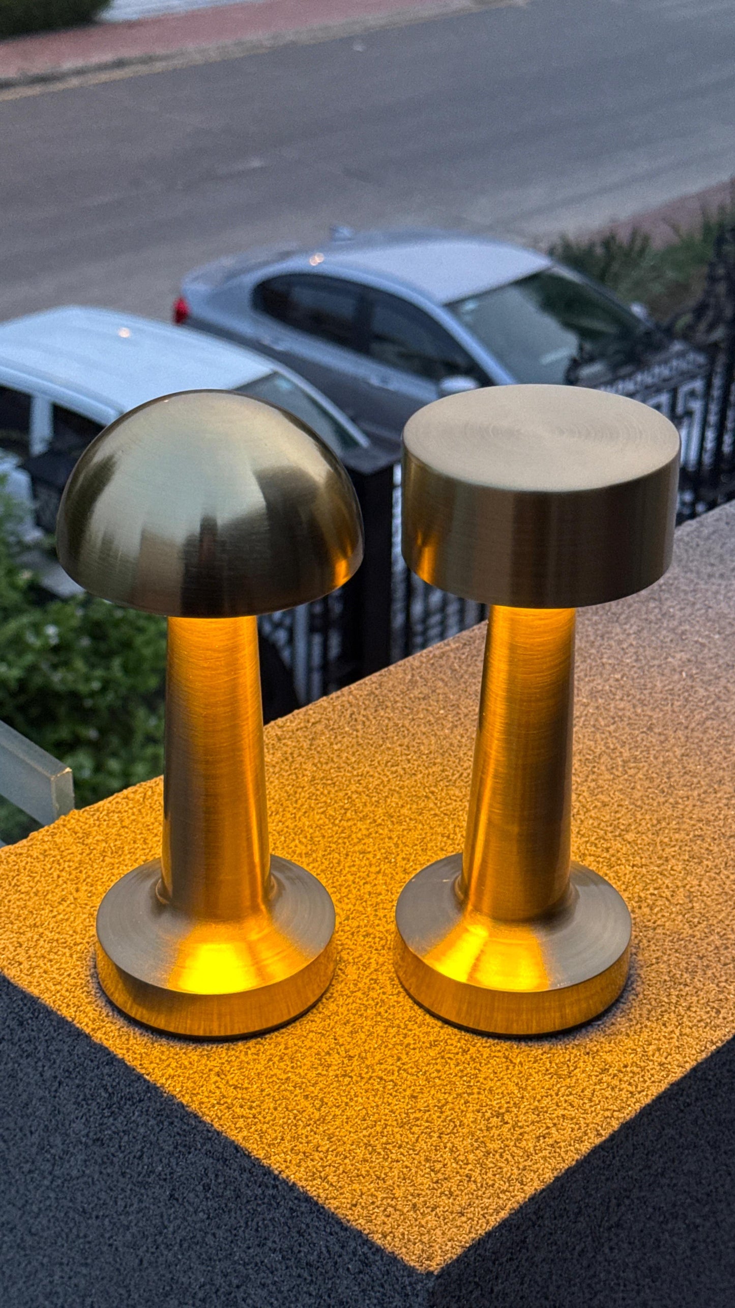 Rechargeable Mushroom Table Lamp.