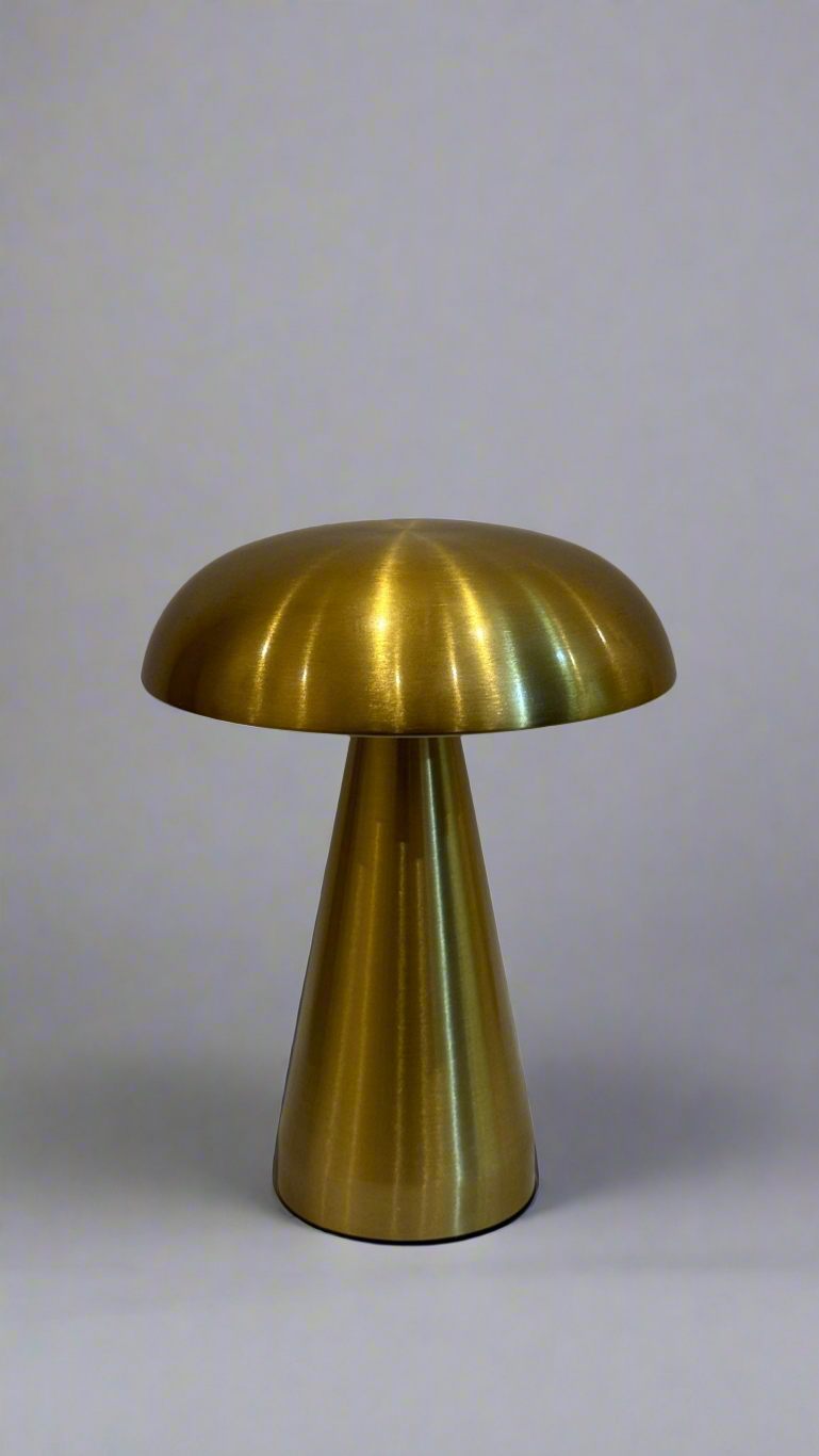 Metal Mushroom Lamp