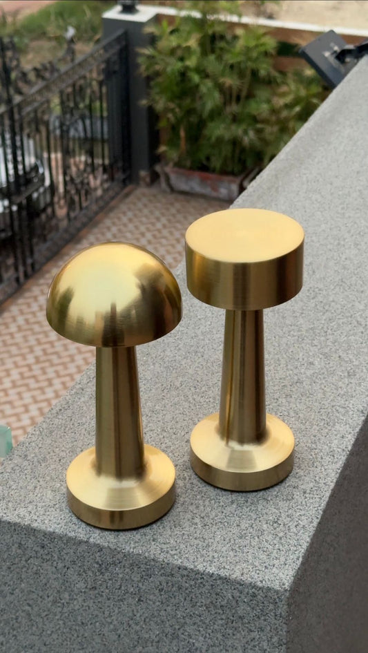 Rechargeable Mushroom Table Lamp.