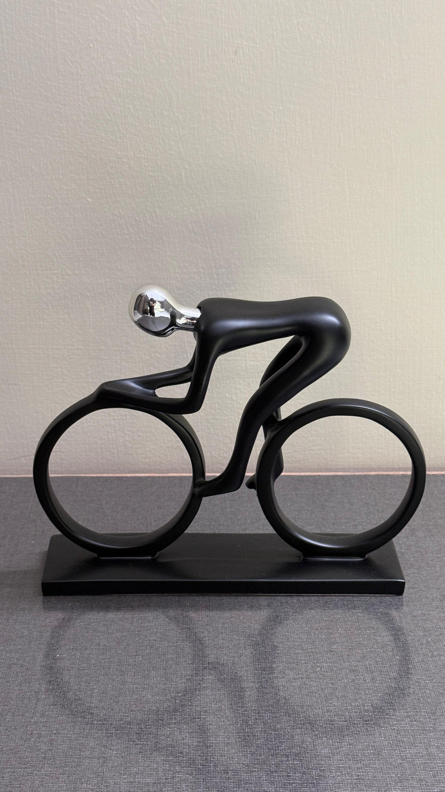 Cyclist Sculpture