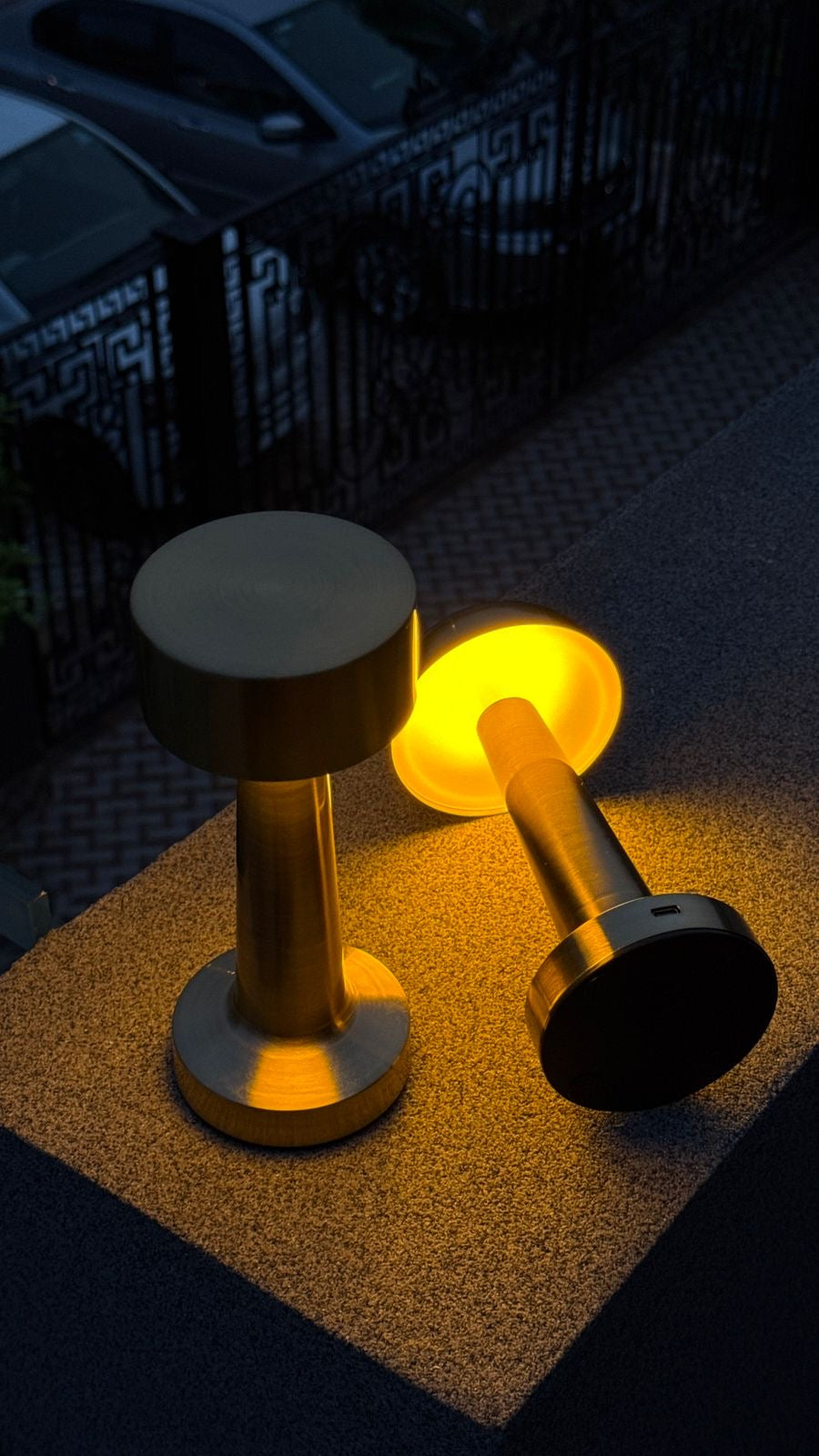 Rechargeable Mushroom Table Lamp.